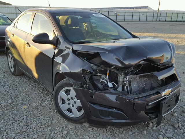 1G1JA5SH0D4205584 - 2013 CHEVROLET SONIC LS 黑色 照片 1