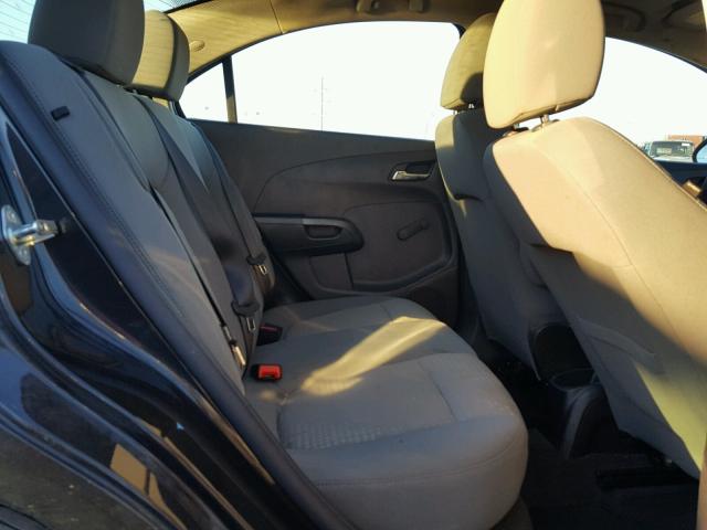 1G1JA5SH0D4205584 - 2013 CHEVROLET SONIC LS 黑色 照片 6