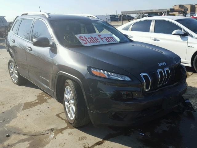 1C4PJLCB8FW753551 - 2015 JEEP CHEROKEE L GRAY photo 1