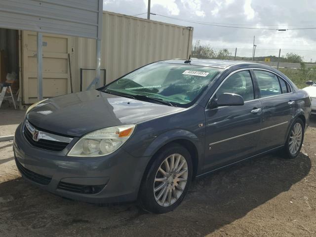 1G8ZV57727F172380 - 2007 SATURN AURA XR GRAY photo 2