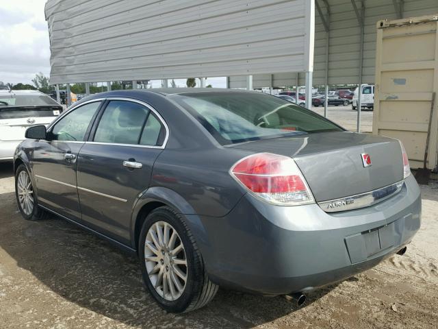 1G8ZV57727F172380 - 2007 SATURN AURA XR GRAY photo 3