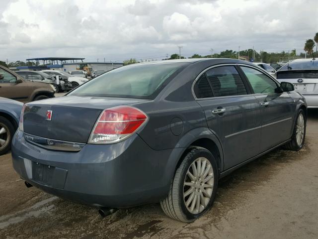 1G8ZV57727F172380 - 2007 SATURN AURA XR GRAY photo 4