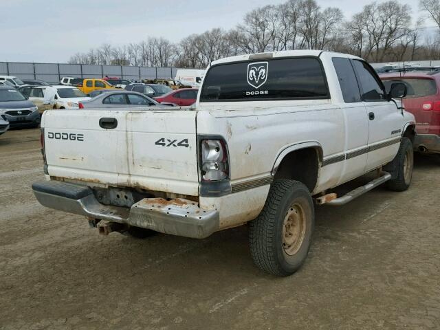 3B7HF13Z4VG749940 - 1997 DODGE RAM 1500 WHITE photo 4