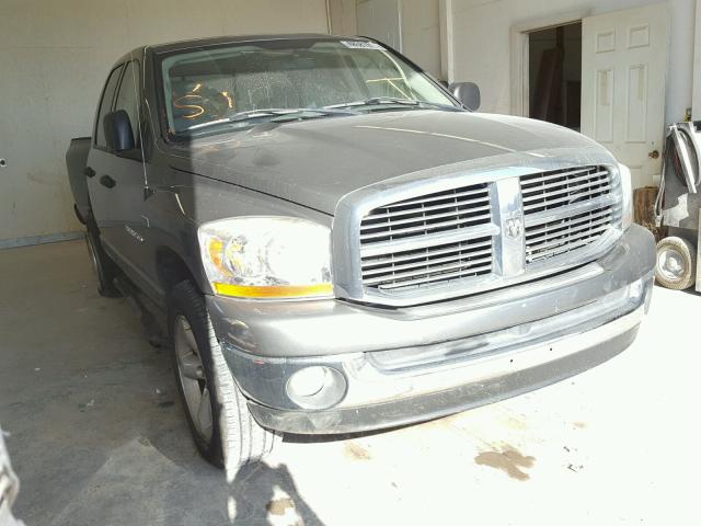 1D7HU18246S614328 - 2006 DODGE RAM 1500 S GRAY photo 1