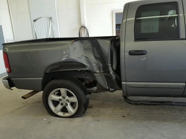 1D7HU18246S614328 - 2006 DODGE RAM 1500 S GRAY photo 9