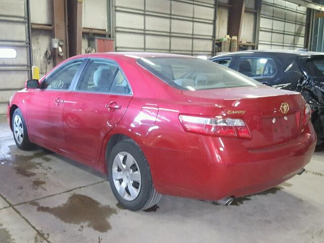 4T1BK46K78U058674 - 2008 TOYOTA CAMRY LE 红色 照片 3