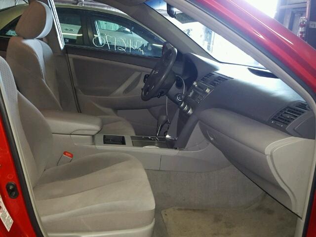 4T1BK46K78U058674 - 2008 TOYOTA CAMRY LE RED photo 5