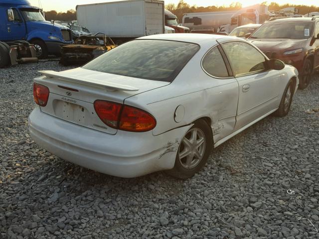 1G3NL12F64C212331 - 2004 OLDSMOBILE ALERO GL WHITE photo 4