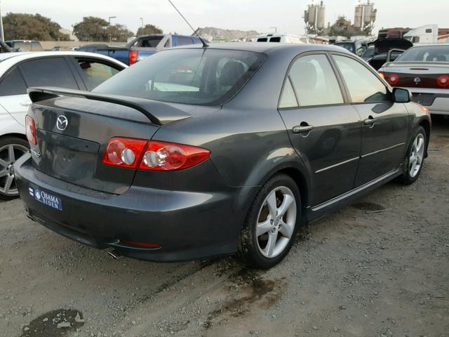 1YVHP80C045N36618 - 2004 MAZDA 6 I GRAY photo 4