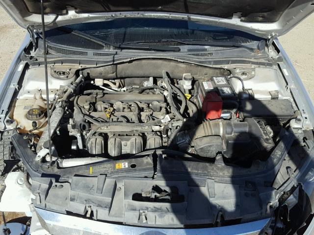 3FAHP0HA5CR402411 - 2012 FORD FUSION SE SILVER photo 7