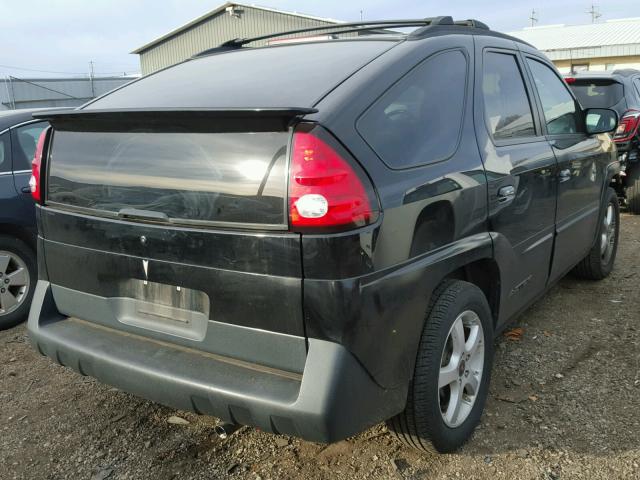 3G7DA03E64S515863 - 2004 PONTIAC AZTEK BLACK photo 4