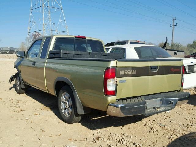 1N6DD26S7WC320754 - 1998 NISSAN FRONTIER K GREEN photo 3