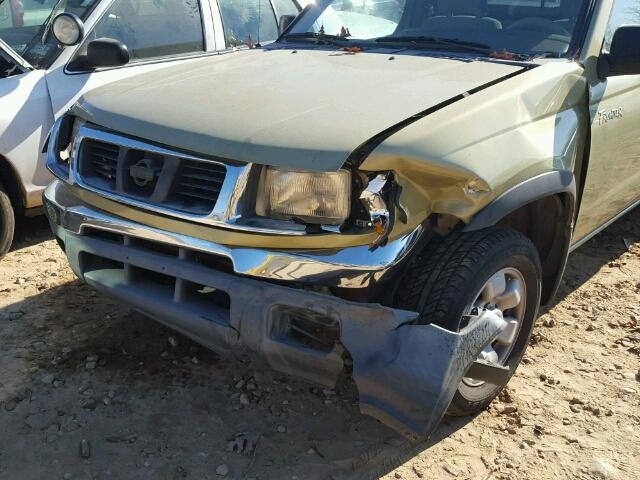 1N6DD26S7WC320754 - 1998 NISSAN FRONTIER K GREEN photo 9