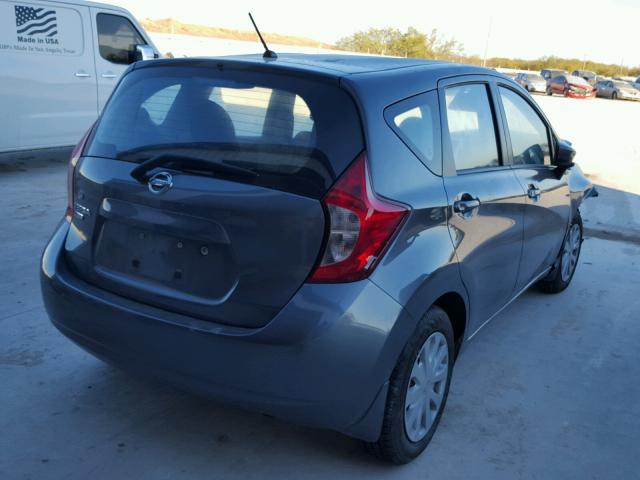 3N1CE2CP8GL393104 - 2016 NISSAN VERSA NOTE GRAY photo 4