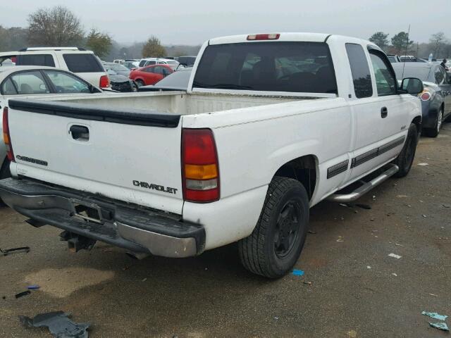 2GCEC19T2Y1202791 - 2000 CHEVROLET SILVERADO WHITE photo 4