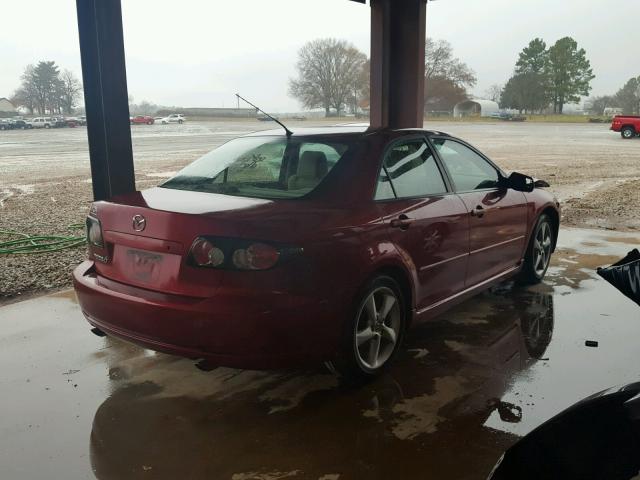 1YVHP80C175M58015 - 2007 MAZDA 6 I RED photo 4