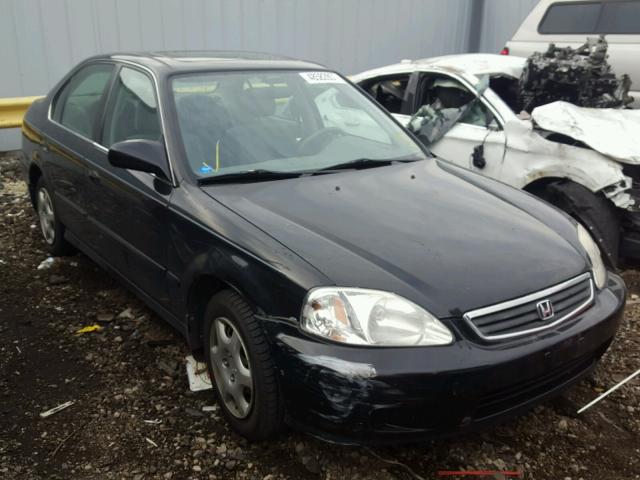 1HGEJ8645YL050108 - 2000 HONDA CIVIC EX 黑色 照片 1