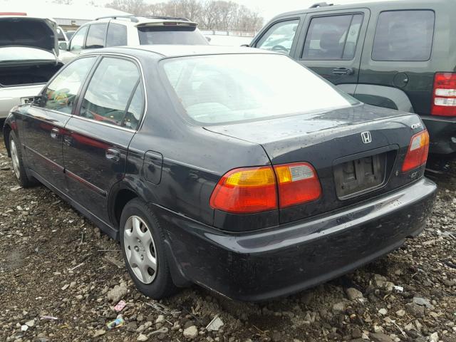 1HGEJ8645YL050108 - 2000 HONDA CIVIC EX BLACK photo 3