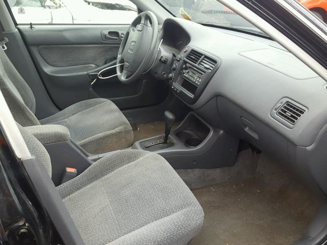 1HGEJ8645YL050108 - 2000 HONDA CIVIC EX 黑色 照片 5