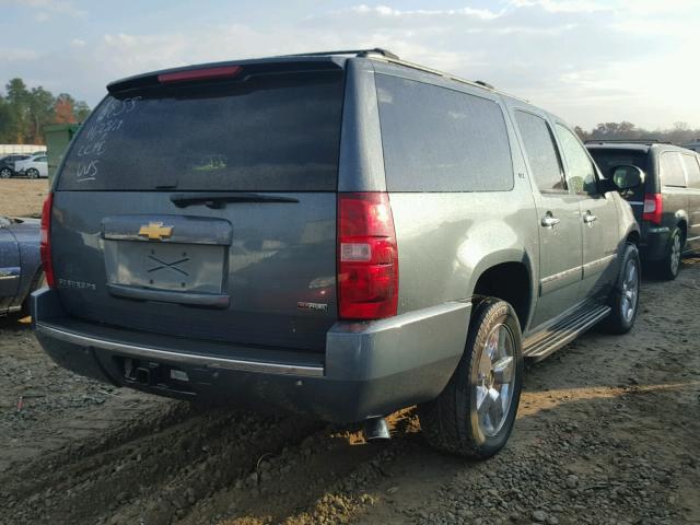 1GNFK36329R216858 - 2009 CHEVROLET SUBURBAN K BLUE photo 4