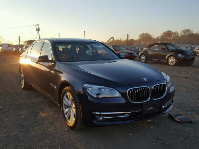 WBAYF4C59FG291787 - 2015 BMW 740 LXI BLUE photo 1