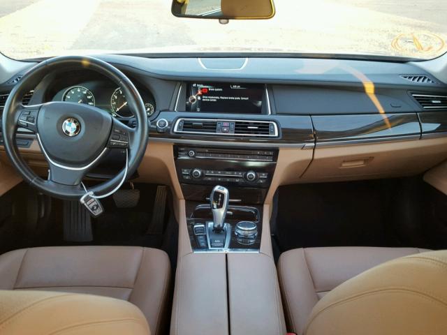 WBAYF4C59FG291787 - 2015 BMW 740 LXI BLUE photo 9