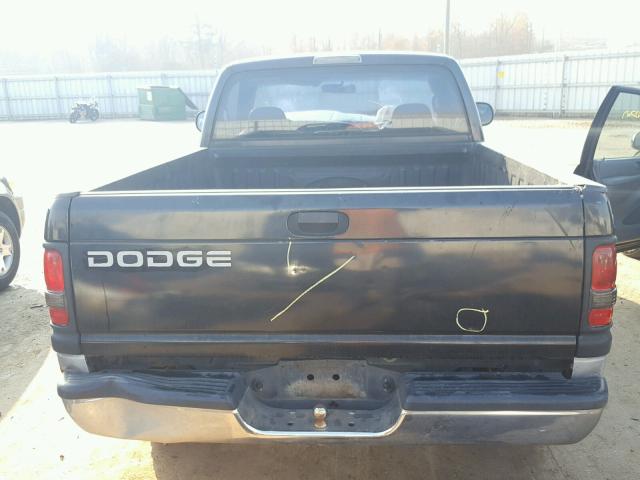 1B7HC16X6WS670198 - 1998 DODGE RAM 1500 BLACK photo 6