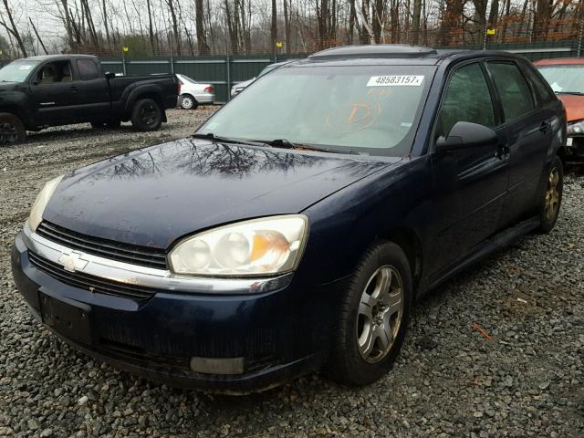 1G1ZU64824F228284 - 2004 CHEVROLET MALIBU MAX BLUE photo 2