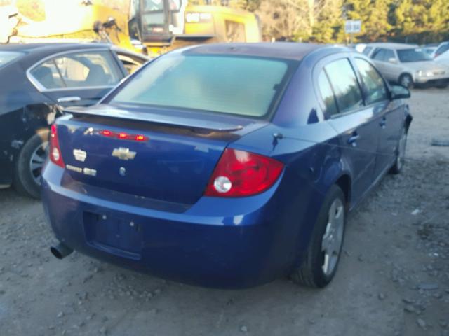 1G1AM58B367703726 - 2006 CHEVROLET COBALT SS BLUE photo 4