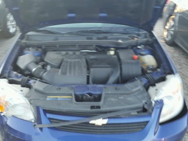 1G1AM58B367703726 - 2006 CHEVROLET COBALT SS BLUE photo 7