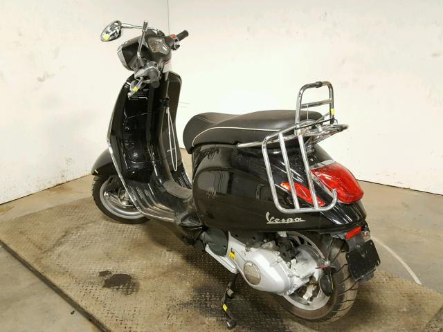 ZAPM818G9F5400229 - 2015 VESPA SPRINT 150 BLACK photo 3