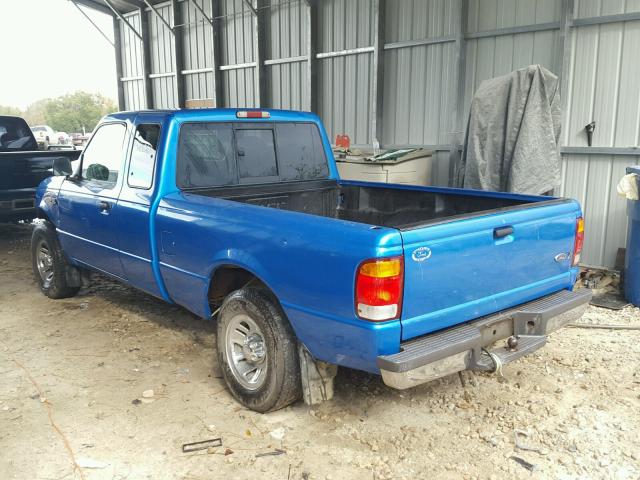 1FTYR14VXXTB00264 - 1999 FORD RANGER SUP BLUE photo 3