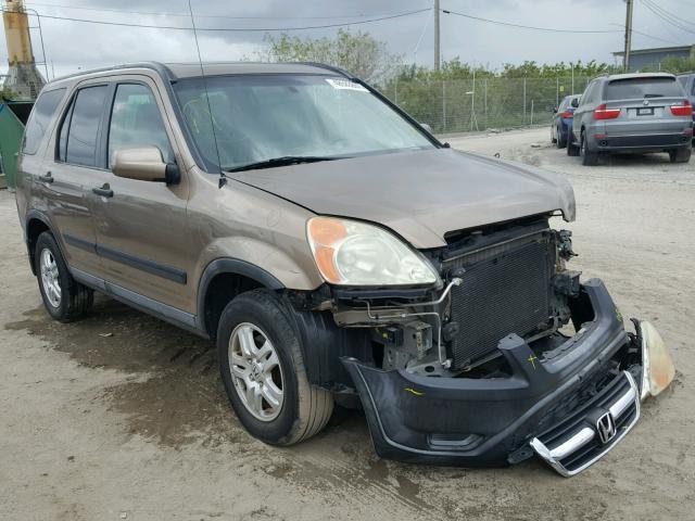 SHSRD78844U234902 - 2004 HONDA CR-V EX ყავისფერი ფოტო 1