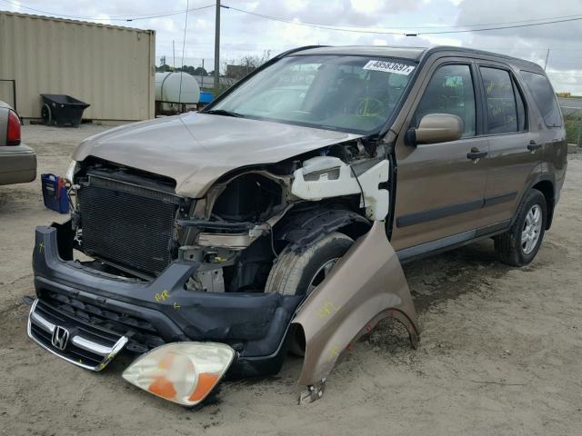 SHSRD78844U234902 - 2004 HONDA CR-V EX ყავისფერი ფოტო 2
