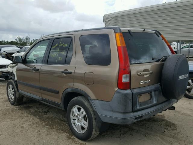 SHSRD78844U234902 - 2004 HONDA CR-V EX ყავისფერი ფოტო 3