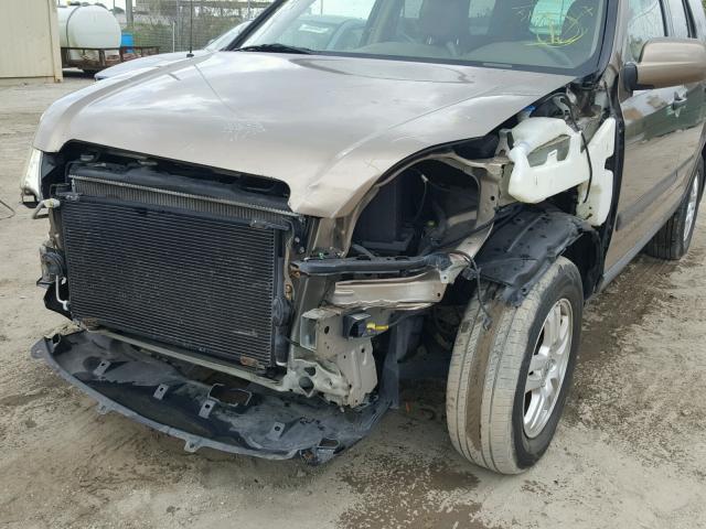 SHSRD78844U234902 - 2004 HONDA CR-V EX ყავისფერი ფოტო 9
