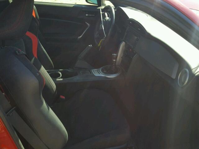 JF1ZNAA18F9700297 - 2015 TOYOTA SCION FR-S 红色 照片 5
