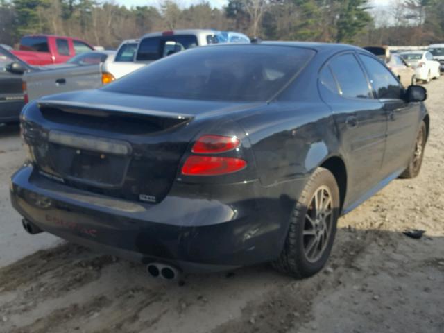 2G2WR524341130494 - 2004 PONTIAC GRAND PRIX BLACK photo 4