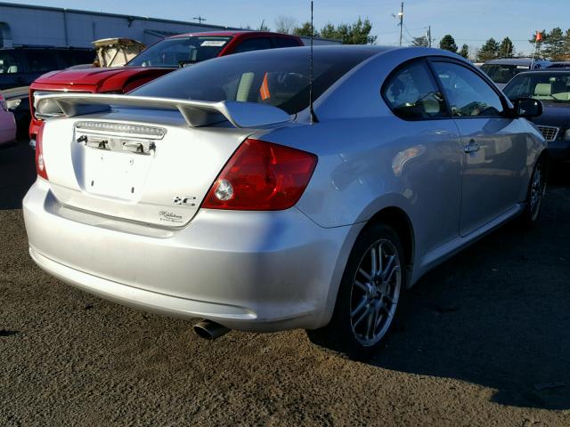 JTKDE177860082881 - 2006 TOYOTA SCION TC 灰色 照片 4