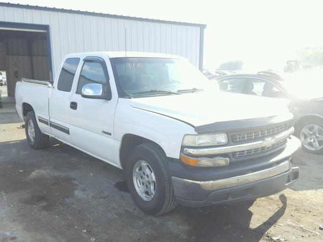 2GCEC19T221417448 - 2002 CHEVROLET SILVERADO WHITE photo 1