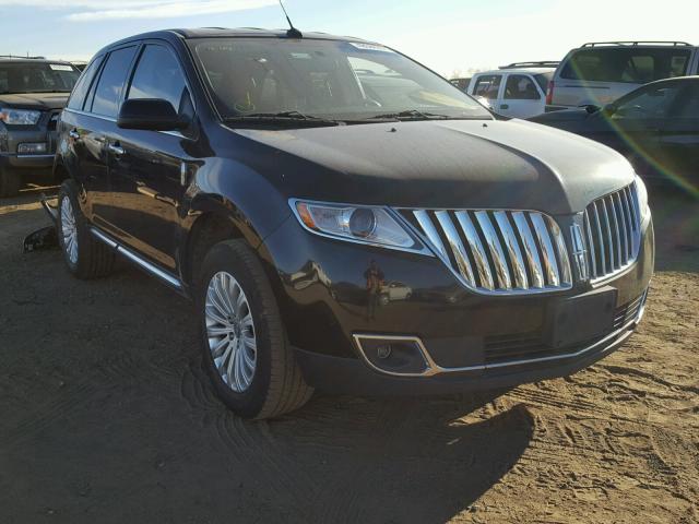 2LMDJ8JK3CBL06321 - 2012 LINCOLN MKX BLACK photo 1