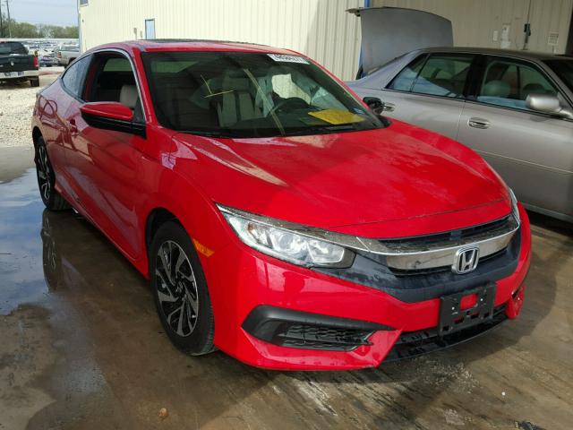 2HGFC4B03HH309346 - 2017 HONDA CIVIC LX RED photo 1