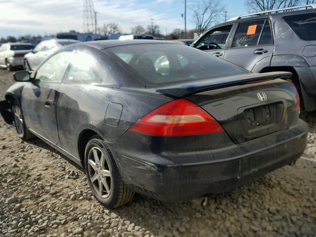 1HGCM82663A015426 - 2003 HONDA ACCORD EX BLACK photo 3