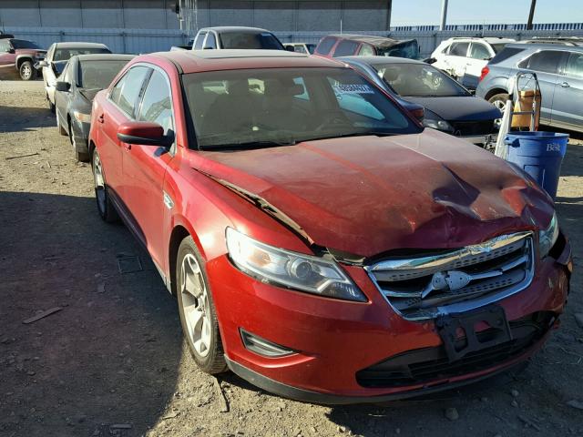 1FAHP2EW1BG121577 - 2011 FORD TAURUS SEL RED photo 1