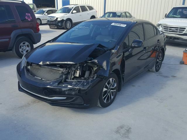 19XFB2F87DE078740 - 2013 HONDA CIVIC EX 黑色 照片 2