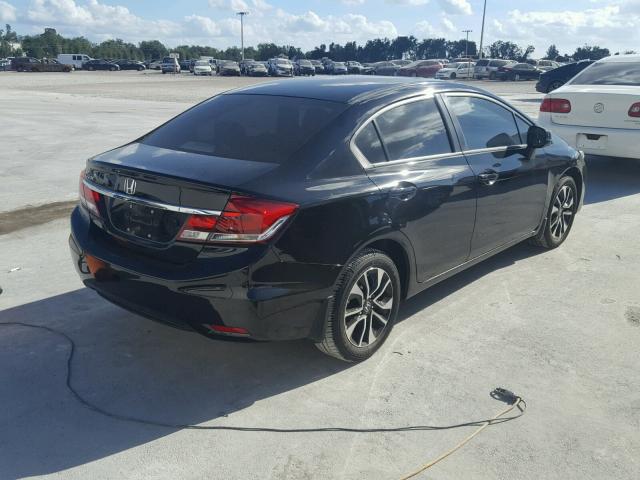 19XFB2F87DE078740 - 2013 HONDA CIVIC EX 黑色 照片 4