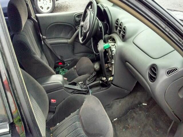 1G2NF52F32C321894 - 2002 PONTIAC GRAND AM S BLACK photo 5