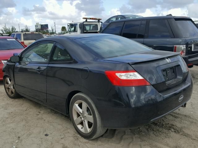 2HGFG12918H560335 - 2008 HONDA CIVIC EXL 黑色 照片 2