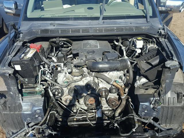 5N1BA0ND2BN623915 - 2011 NISSAN ARMADA SV BLUE photo 7