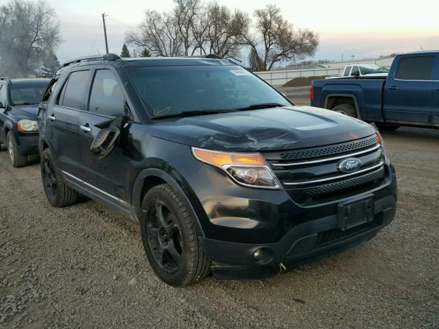 1FMHK8F81BGA18859 - 2011 FORD EXPLORER L BLACK photo 1